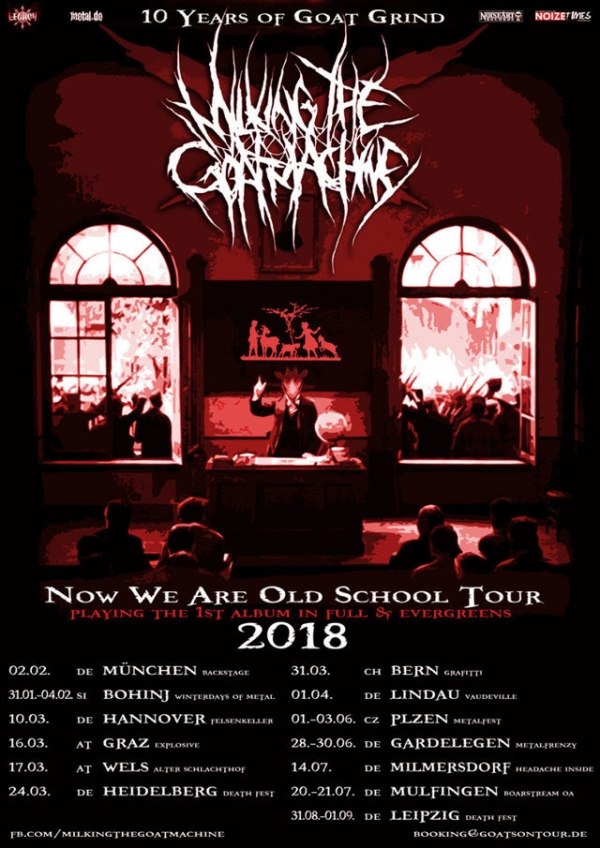 Milking The Goatmachine kündigen Tour zum zehnjährigen Jubiläum an
