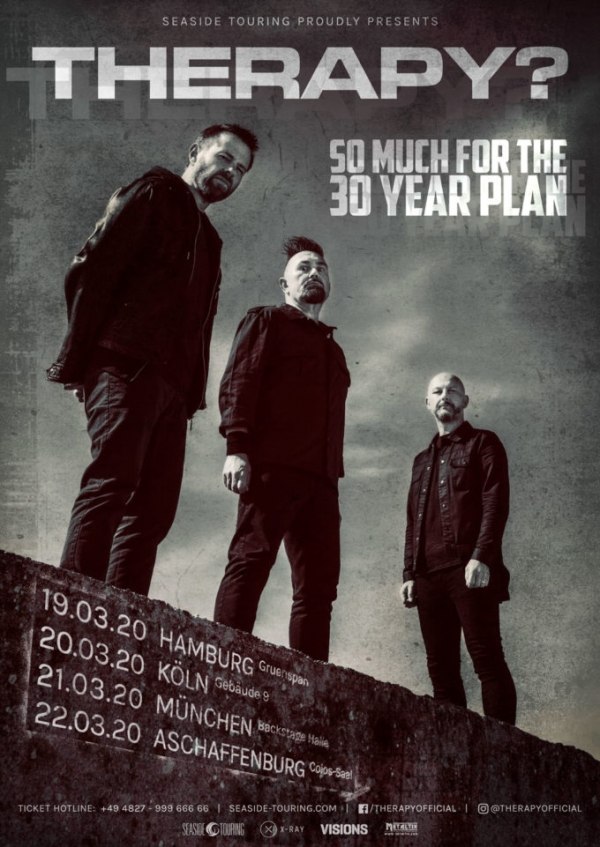 Therapy? - EU-Tour zum 30-jährigen Bestehen