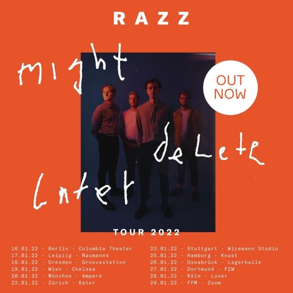 Ocean (Without Any Waves) - Razz veröffentlichen Live-Session zu ihrer neuen EP