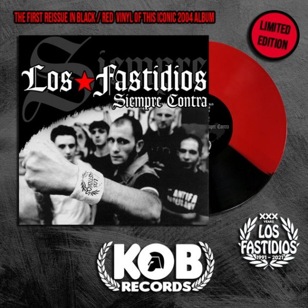 Los Fastidios veröffentlichen ihre Alben -Guardo Avanti- und -Siempre Contra- auf buntem Vinyl