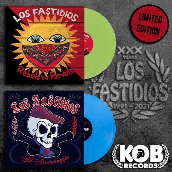 LOS FASTIDIOS: Limitiertes farbiges Vinyl, neues Album & aktuelle Tourdaten
