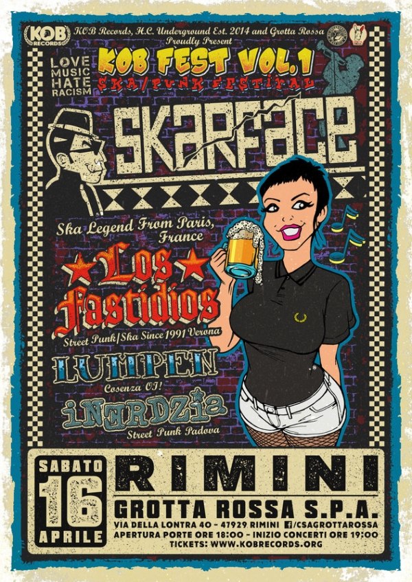 KOB Festival Vol. 1 am 16.04.2022 in Rimini (Italy)