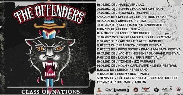 The Offenders Neue Tourdaten