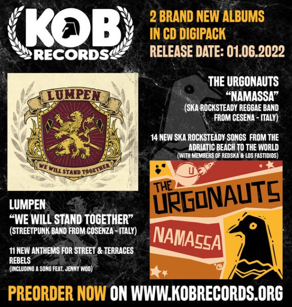 Neue Alben von LUMPEN sowie von THE URGONAUTS