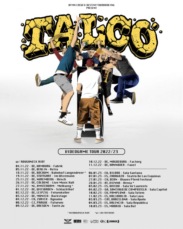 Talco (Punkchanka, ITA) - neues Album - Videogame - und Release Tour