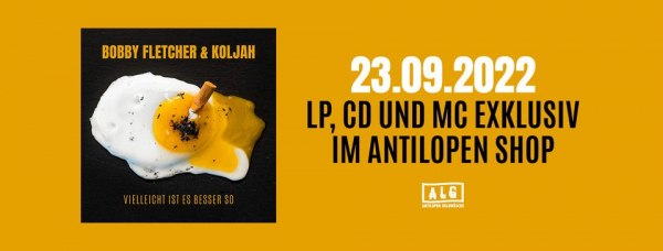 Bobby Fletcher & Koljah: Am 23.09.2022 erschien das gemeinsame Album