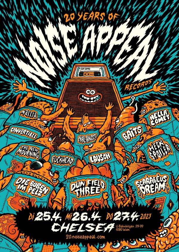 NOISE APPEAL RECORDS wird 20 Jahre & kündigt Festival an