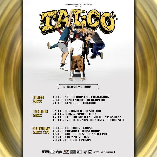 Talco (Punkchanka; ITA) - new tour dates