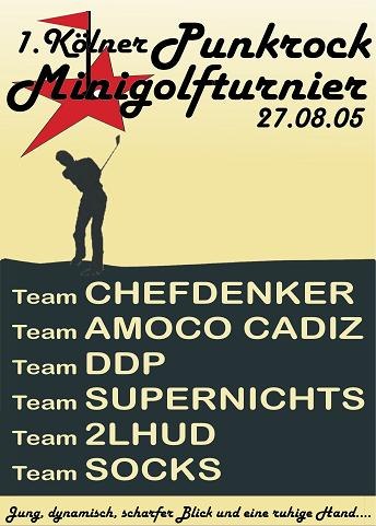  – 1st Cologne Punk Rock Mini Golf Tournament