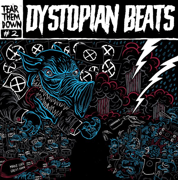 TEAR THEM DOWN – dystopian beats (lim. LP in blau & in schwarz + Downloadcode / Download / Stream)