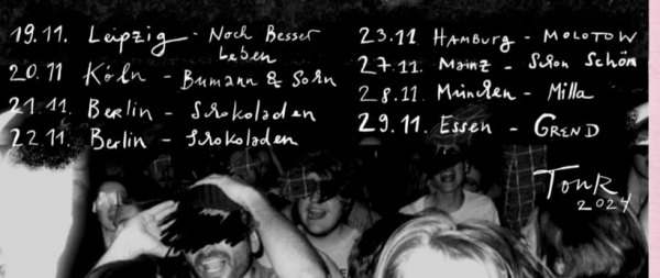 TRÜMMER: AKTUELLE TOURDATEN