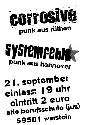 Corrosive Live am 21.9. im Juz Warstein