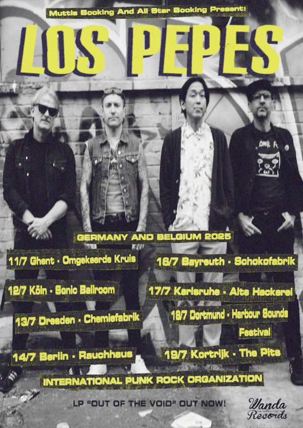 Los Pepes (Powerpop/Punkrock) - Out of the Void - Tour 2025