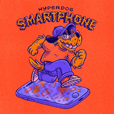 HYPERDOG - verarbeiten ihre Hassliebe zum - Smartphone -