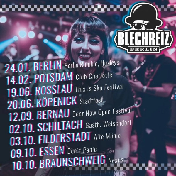 BLECHREIZ: AKTUELLE TOURDATEN