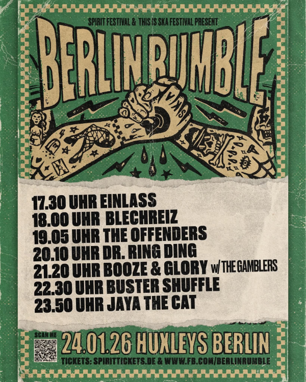 BERLIN RUMBLE 2026: RUNNING ORDER online