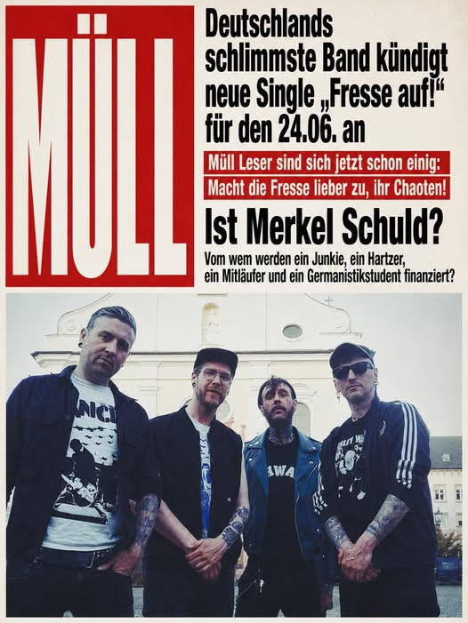 ALARMSIGNAL: Single „Fresse auf!" erscheint am 24.06. via Aggropunk