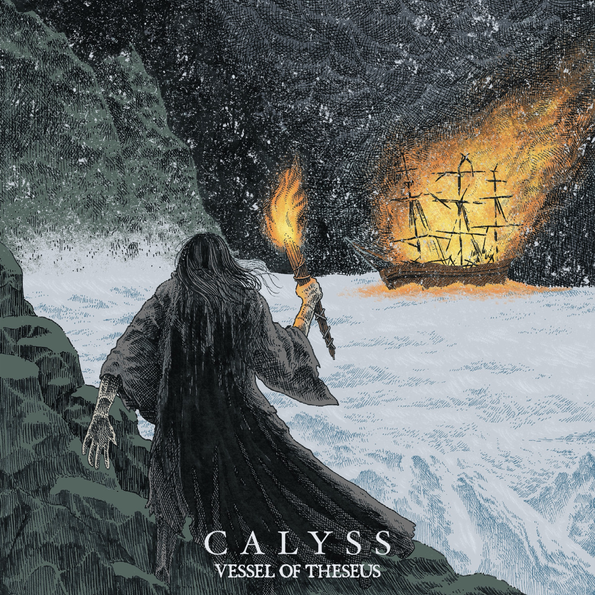 Hamburger Post-Metal-Gewalt: Calyss kündigen Debütalbum "Vessel of Theseus" an
