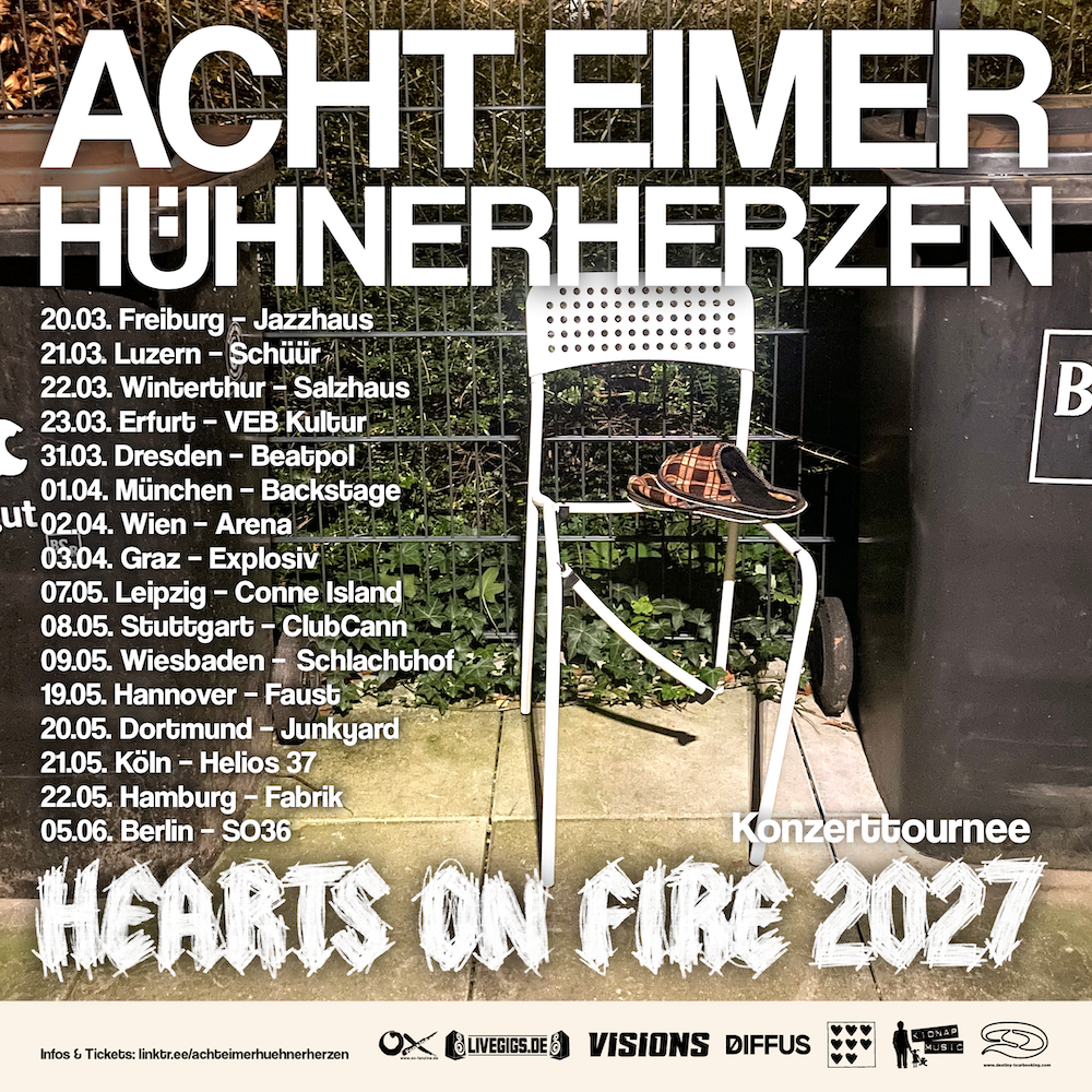 Tour der Acht Eimer Hühnerherzen in 2027