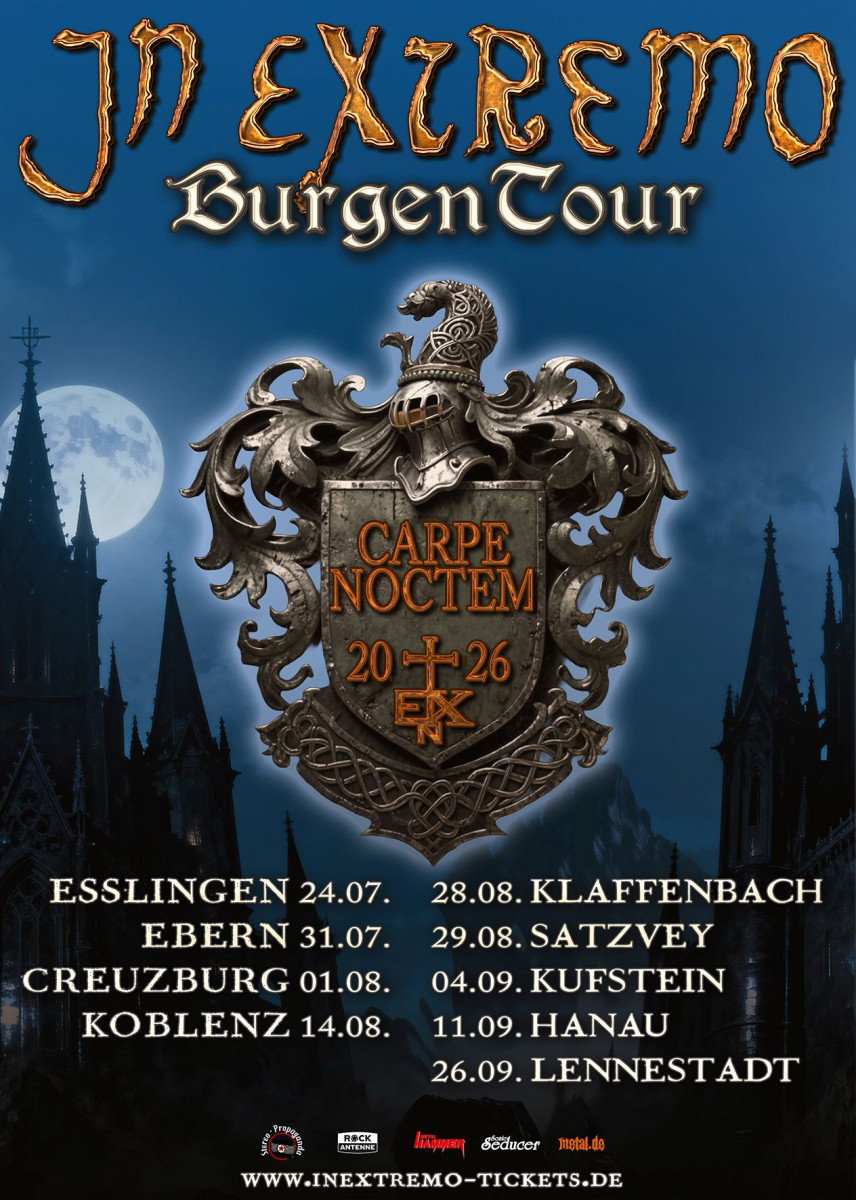IN EXTREMO starteten ihre legendäre BURGENTOUR am 24.07.