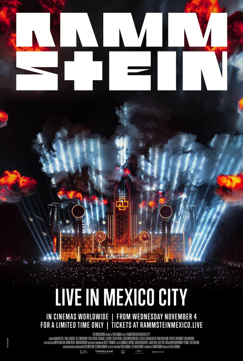 RAMMSTEIN kündigen mit "LIVE IN MEXICO CITY" Konzertfilm und Livealbum an / ab 4.11.26 im Kino