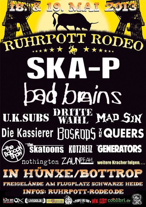 SKA-P Headliner beim Ruhrpott Rodeo 2013