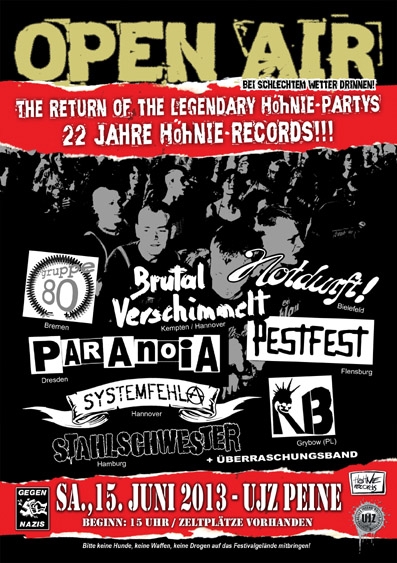 HÖHNIE PARTY in Peine