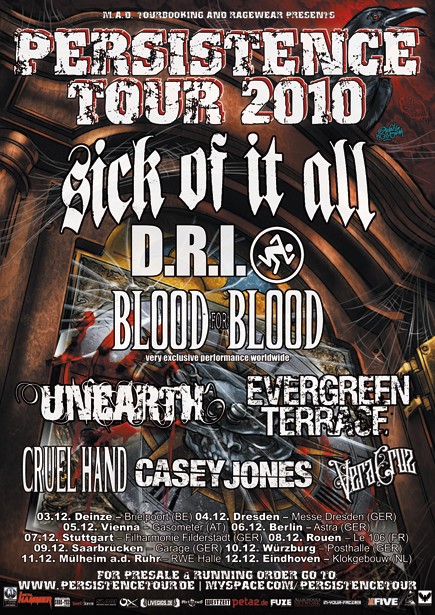 PERSISTENCE TOUR!
