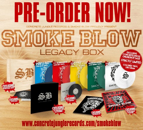 SMOKE BLOW - Legacy Box und Hamburg Support Bekanntgabe ! 