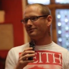 Corey Taylor of Slipknot at Oxford University