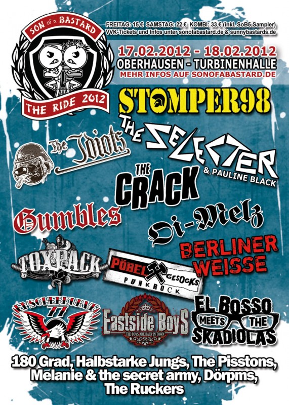17.02.2012 - 18.02.2012 SON OF A BASTARD -THE RIDE- 2012