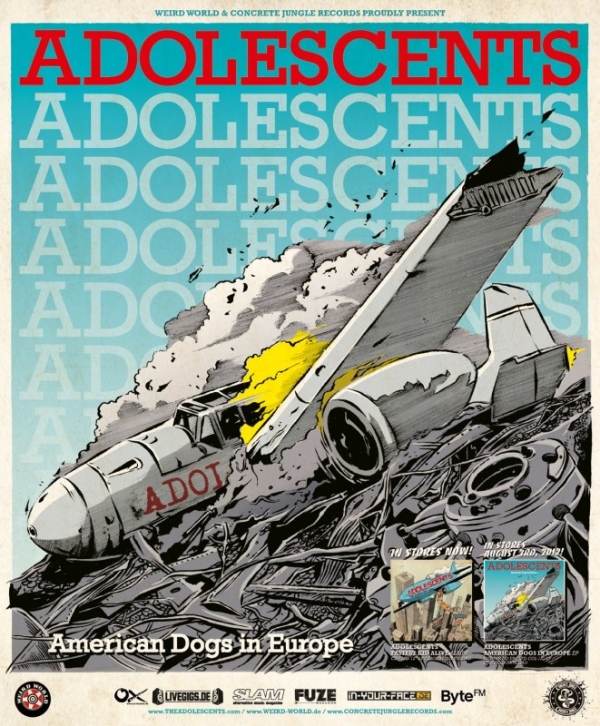 ADOLESCENTS EUROPA TOURNEE & EP