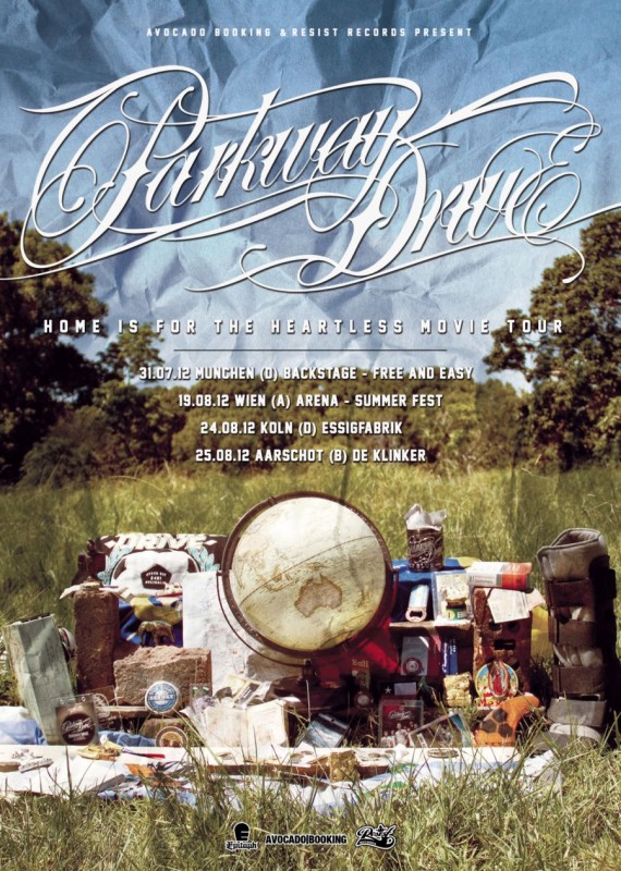 Parkway Drive - Home Is For The Heartless - DVD-Screening Events 2012