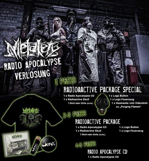 METALETY is giving away cool packages on Facebook to celebrate their new album