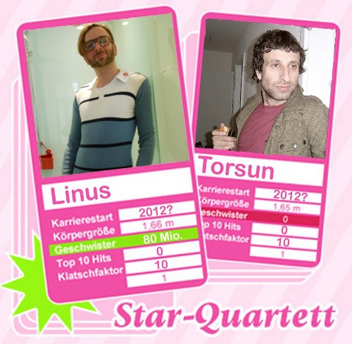 Torsun & Linus auf Lesereise