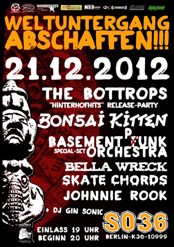   - WELTUNTERGANG ABSCHAFFEN Festival -  / 21.12.2012 Berlin-SO36
