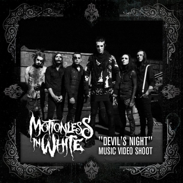MOTIONLESS IN WHITE  - DEVIL`S NIGHT -  VIDEOCLIP !