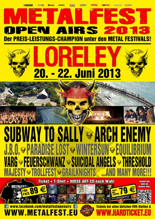 Children Of Bodom für Metalfest bestätigt