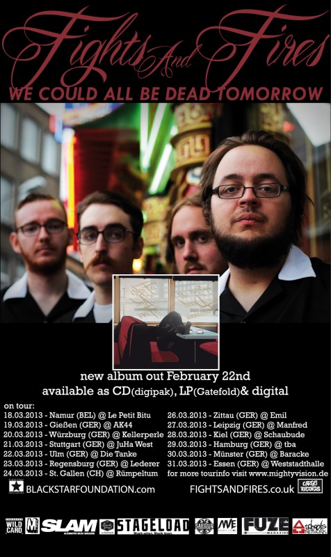 FIGHTS AND FIRES: Tourdaten & neues Album
