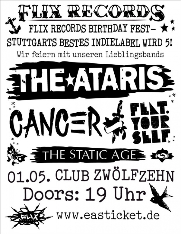 Flix Records wird 5 / Kleines Fest