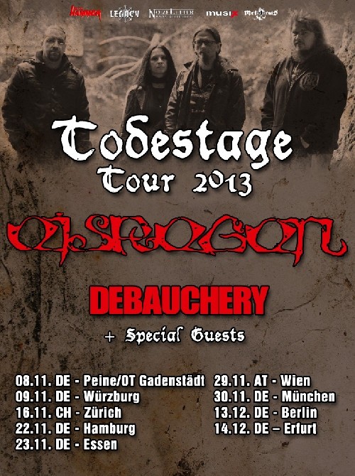Eisregen und Debauchery auf Europa-Tour