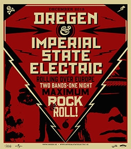 Dregen & Imperial State Electric im Dezember auf Tour