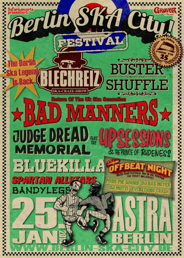 BERLIN SKA CITY FESTIVAL 25.01.2014