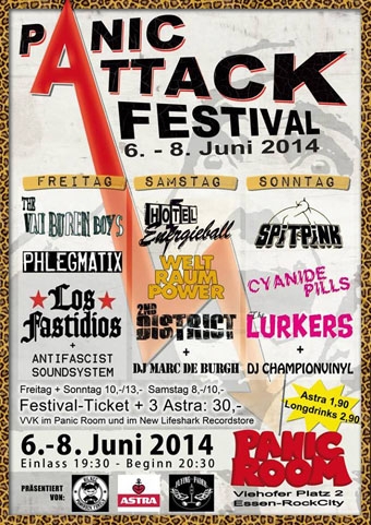 PANIC ATTACK Festival in Essen - Pfingsten