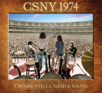 Crosby, Stills Nash & Young live: "CSNY 1974" chartet auf Platz 11!