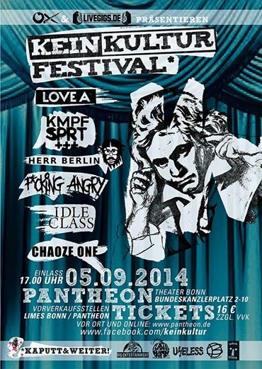 KEINKULTUR FESTIVAL 05.09.2014
