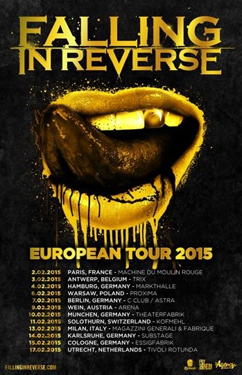 FALLING IN REVERSE - Tourdaten !