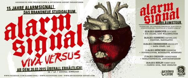 ALARMSIGNAL • Neues Album "Viva Versus" ab dem 20.03.2015