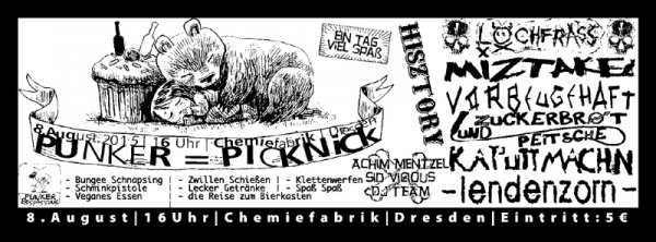 Punker-Picknick 08.08.2015 16:00 Dresden