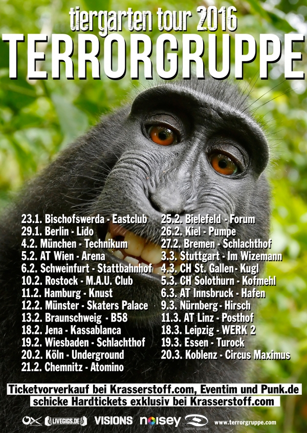 Terrorgruppe "Tiergarten Tournee-Daten"